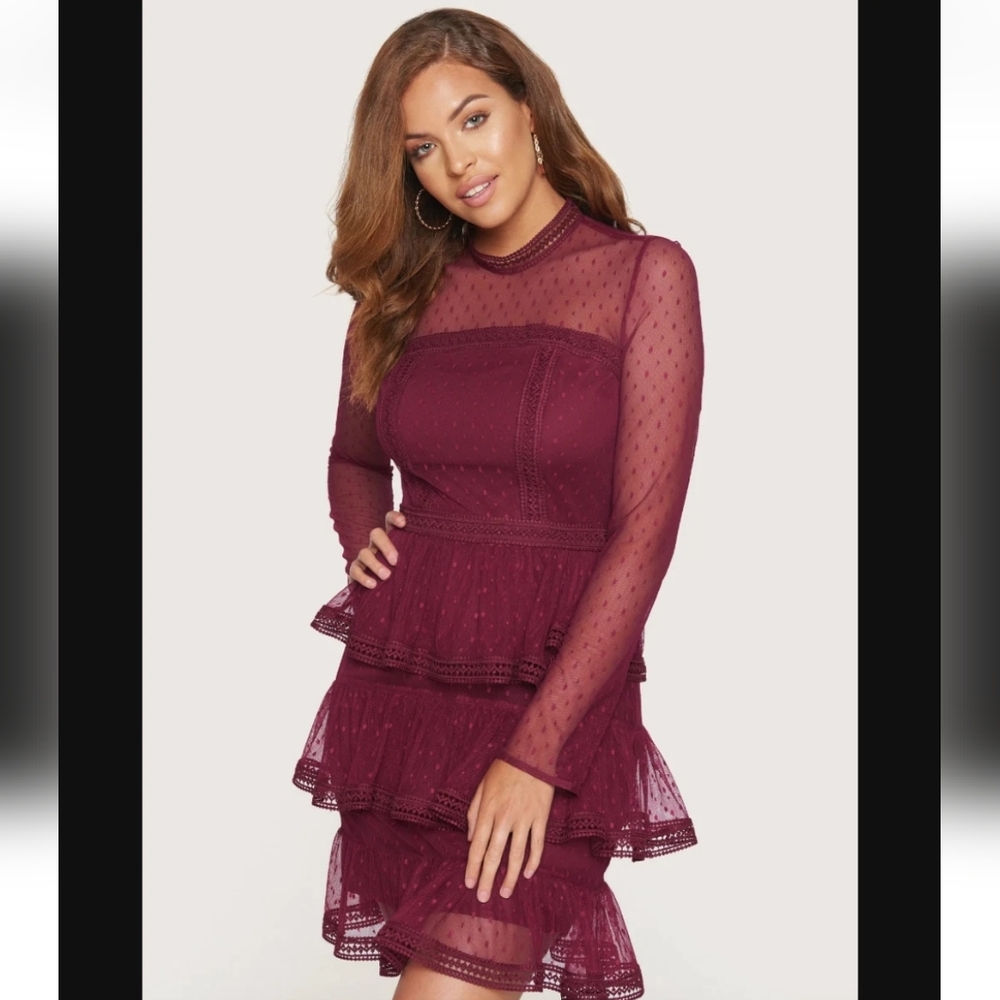 NWT Bebe Lace Dress Size 6